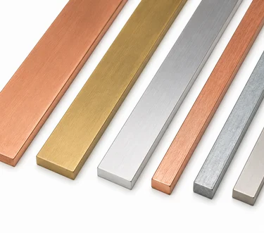 Copper, tinned copper and aluminium earthing tapes