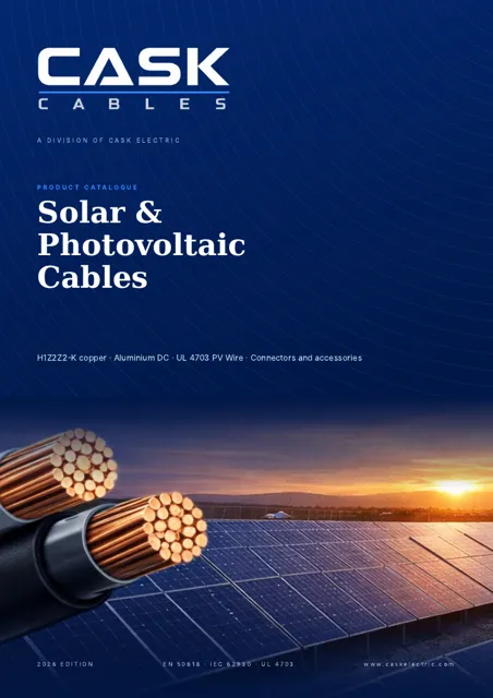Solar kablolar kataloğu kapağı