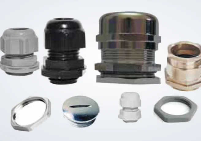 Polyamide, brass and stainless steel cable glands by CASK Power Systems