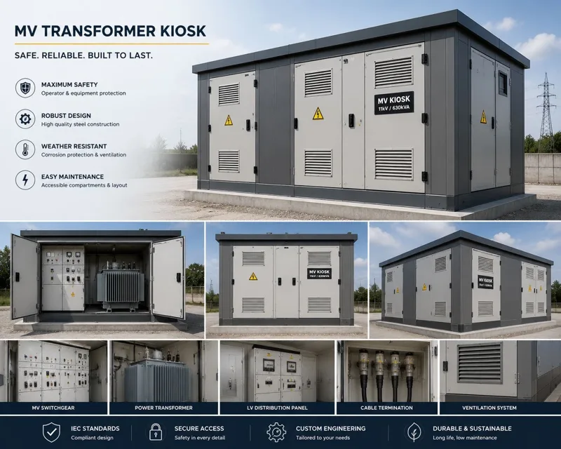 CASK Power Systems kontrol panoları, OG şalt ve köşkler