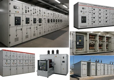 Medium voltage switchgear line-up and transformer kiosks