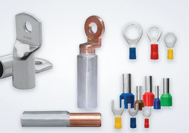 Copper, bimetal and insulated cable lugs and ferrules by CASK STEEL