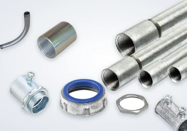 Steel conduit, EMT and conduit fittings by CASK STEEL